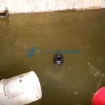 asansör boşluğuna dolan su