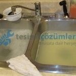 lavabodan su gitmiyor